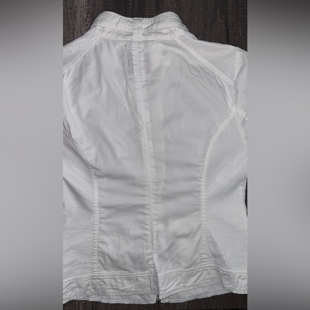 Guess White Jacket Size Xsmall - Picture 8 of 13